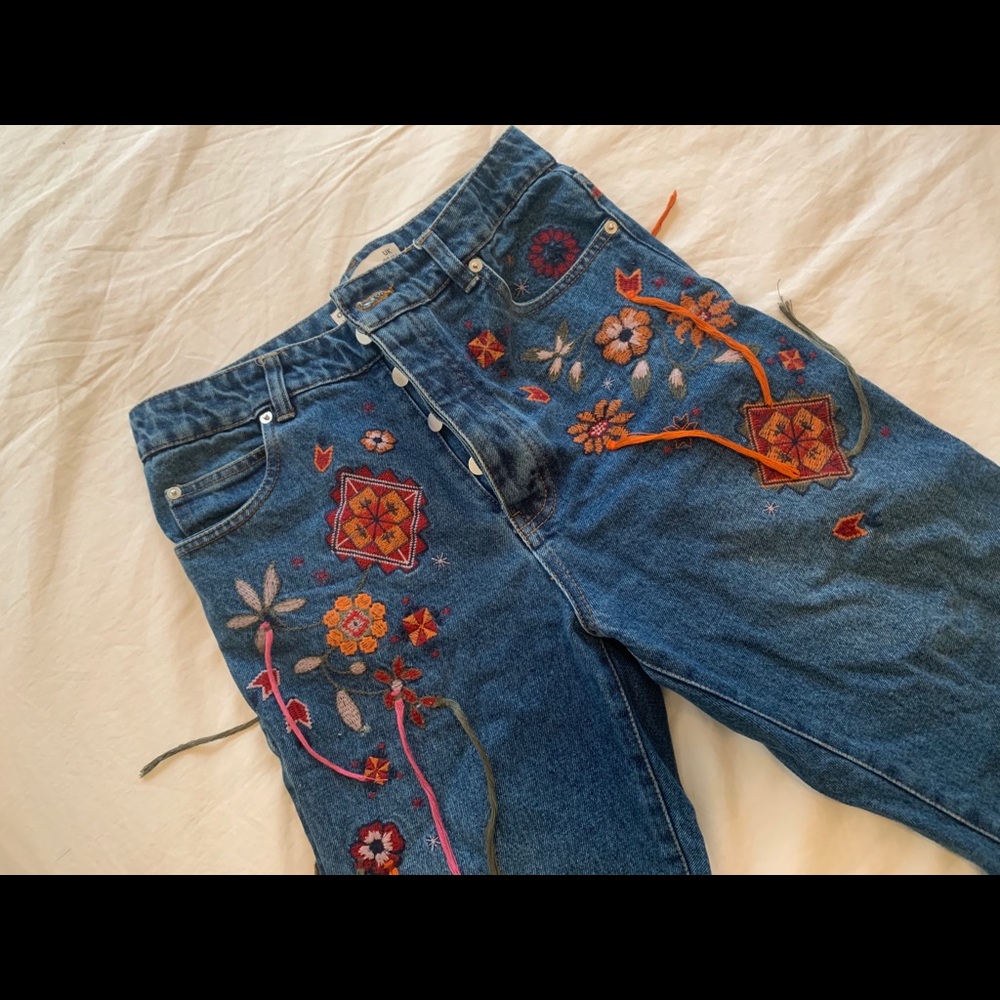 Embroidered pants from ASOS